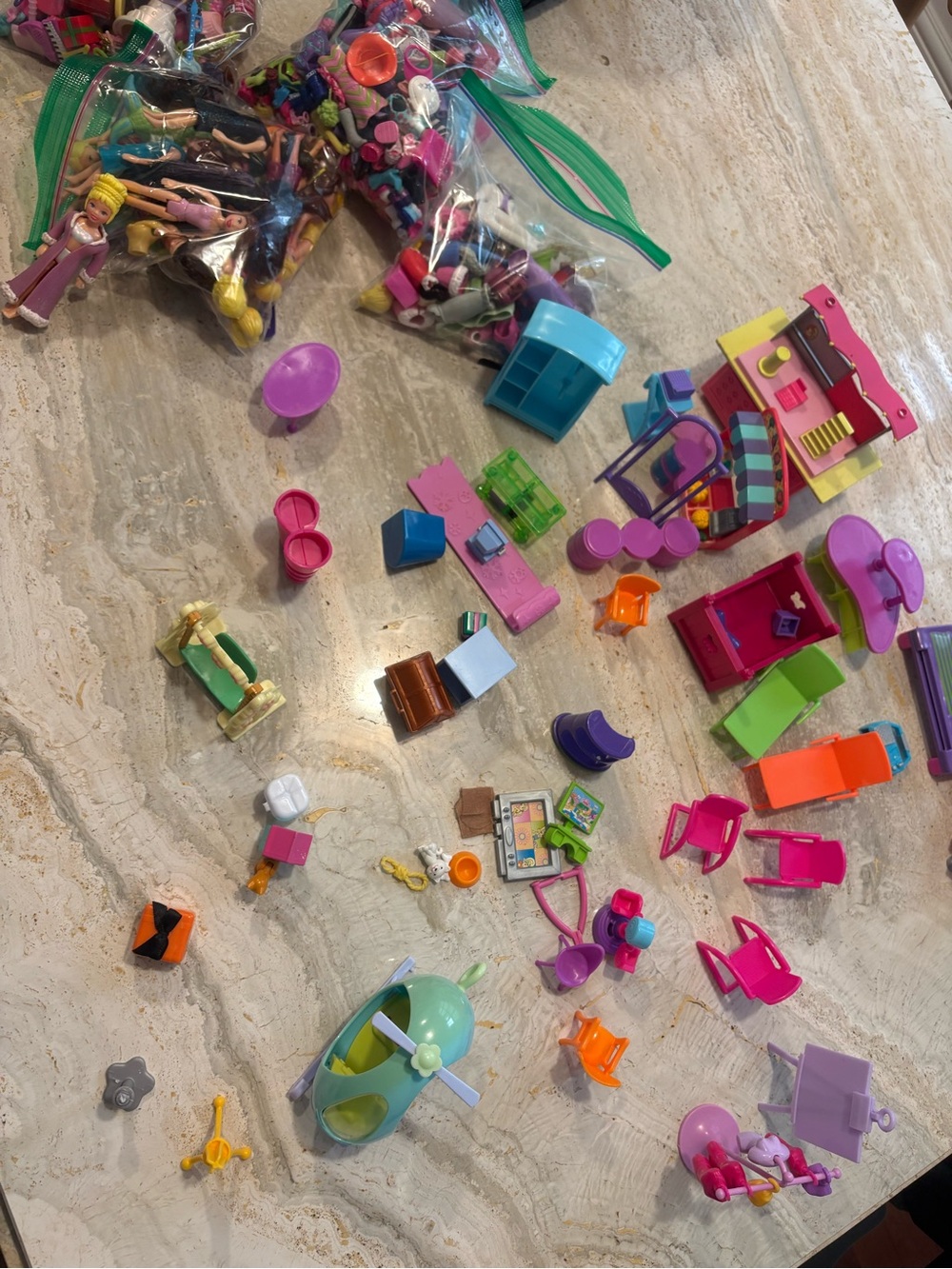 Huge Polly Pocket Early 2000s Lot